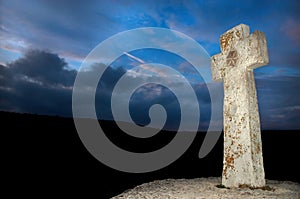 Stone cross