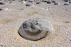 Stone desert locate in Egypt