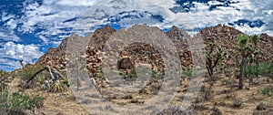 Stone Desert Mountains