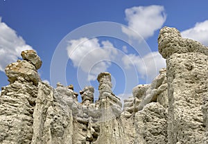 Stone dolls at the village Kuklica