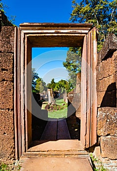 Stone Door of Banteay Srei