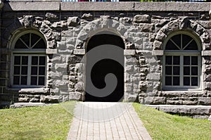 Stone doorway