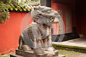 Stone dragon statue