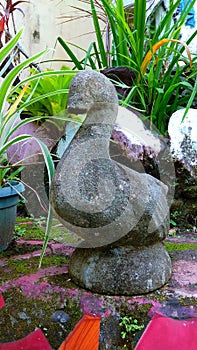 Stone duck