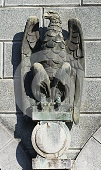 Stone Eagle Statue