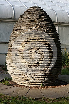 Stone Egg Sculpture