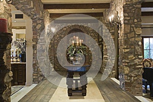 Stone Entrance Hallway