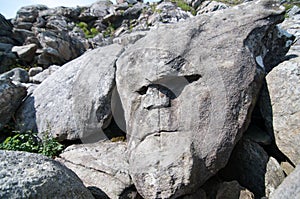 The stone face, the hiking destination in Stavanger, Norway