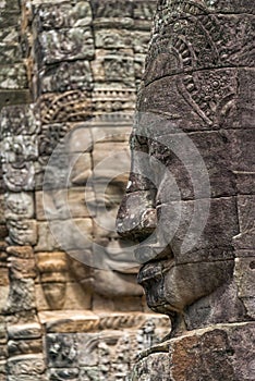 Bayon temple, Angkor Wat, Cambodia