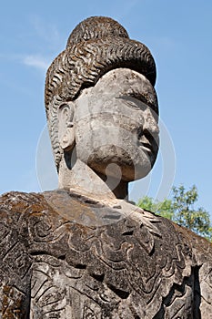 Stone figure buddhist