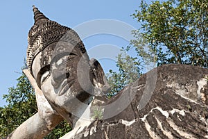 Stone figure buddhist