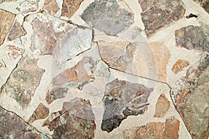 Stone floor texture. Mediterranean