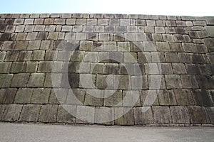 Stone foundation of the main tower of Edo castle