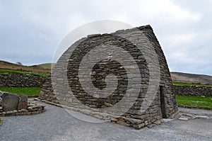 Stone Gallarus Oratory in Ireland