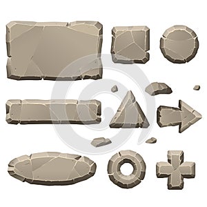 Stone game design elements
