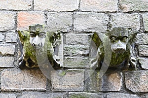 Stone gargoyle