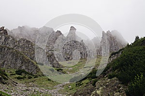 Stone ghosts. Tatransky narodny park. Vysoke Tatry. Poland.