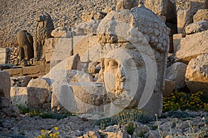 Stone Goddess head on Mount Nemrut