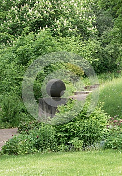 The stone of good luck in Weimar