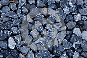 Stone gravel surface pattern floor