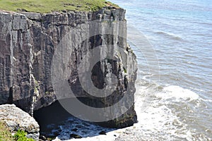 Stone Guardhouse in Torres in Brazil