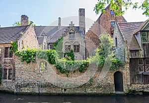 stone home on a canal