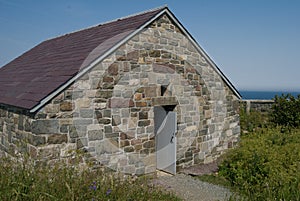 Stone house or cottage at signal hill