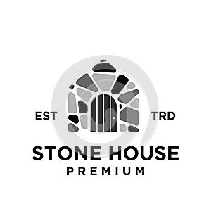 Stone House logo icon design illustration