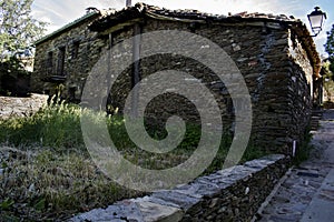 STONE HOUSE in an old Spanish village surrounded by GREEN NATURE.