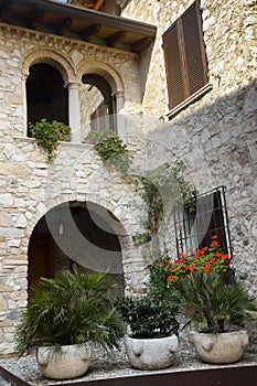 Stone house, Sirmione, Italy