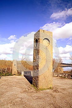 Stone Island, Carsington water, Derbyshire.