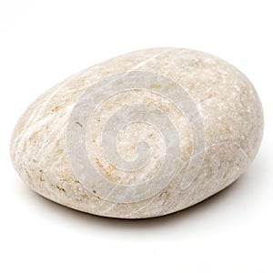 Stone isolated on white background