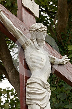 Stone Jesus in Ireland