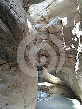 A stone labyrinth of the Canyon SaklÄ±kent