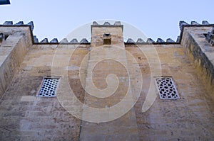 Stone latticework. Great Mosque of Cordoba, Andalusia, Spain photo