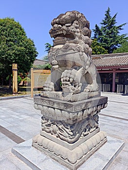 Stone lion