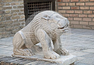 Stone lion, Uzbekistan