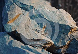 Stone, macro shot. A natural rock template