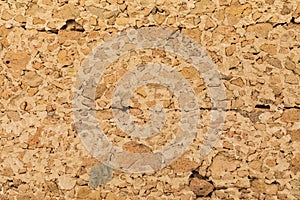 Stone and masonary wall on a building in Oman