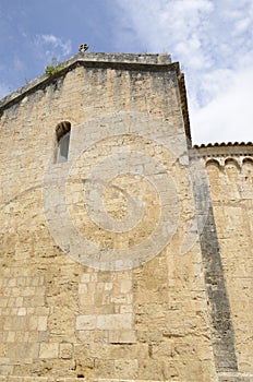 Stone monastery in Besalu