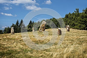 Kamenné monolity ve Štiavnických horách, Slovensko