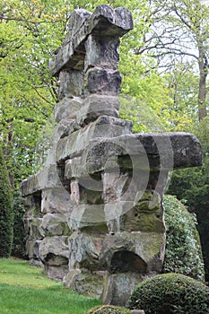 Stone monument in Alton Town