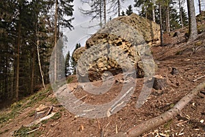 Stone monument, Czech republic