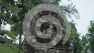 Stone monument in Garuda Wisnu Kencana Bali Park