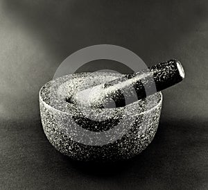 Stone Mortar and Pestle