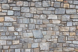 Stone Old Castle Rock Wall Texture Background