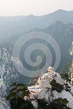 Stone pagoda in the mountains