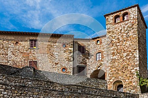 Stone palace in Radda in Chianti