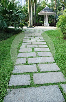 Stone path