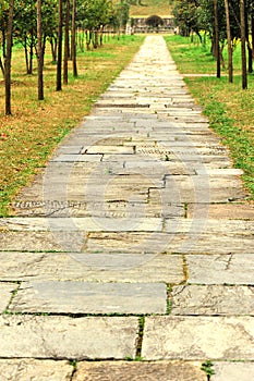 Stone path